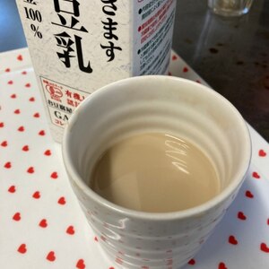 毎朝美味しい豆乳コーヒー